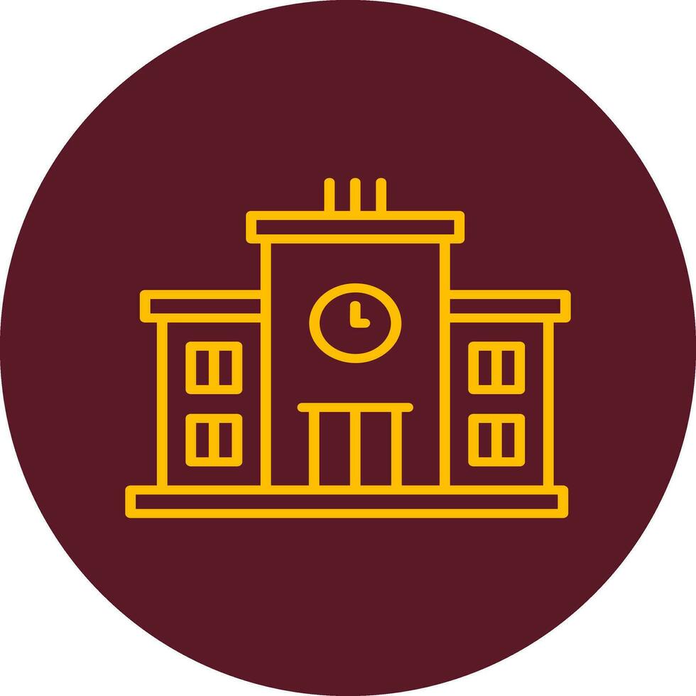 Town Hall Vector Icon