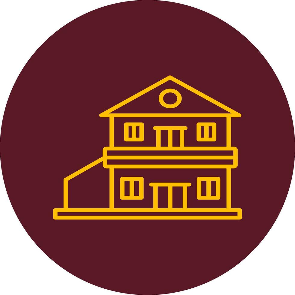 Mansion Vector Icon