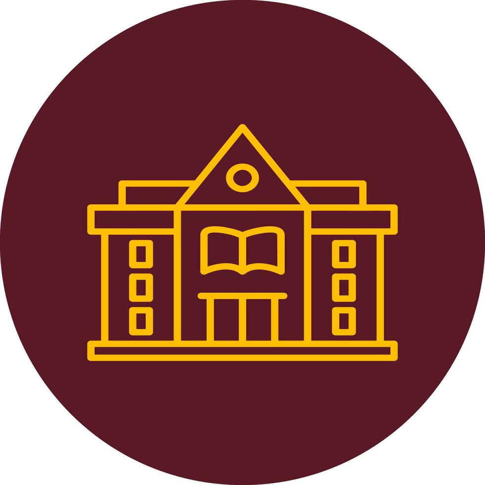 Library Vector Icon