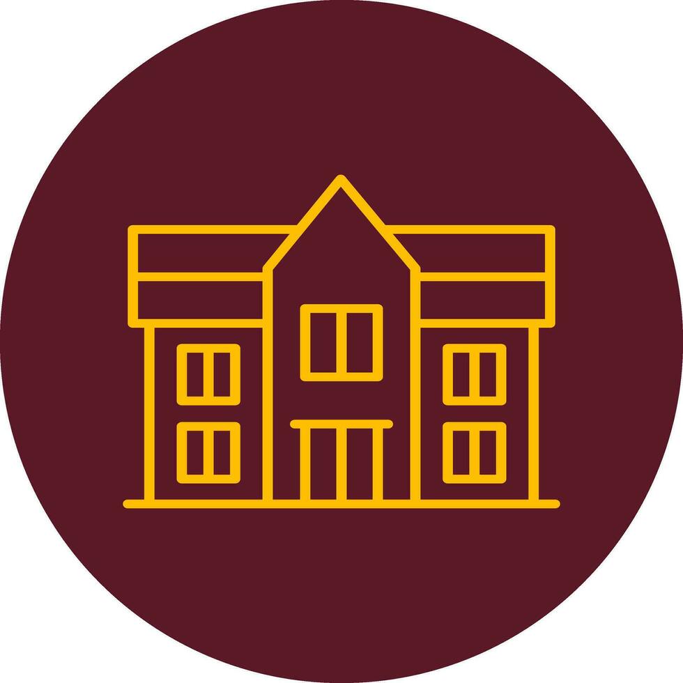 Mansion Vector Icon