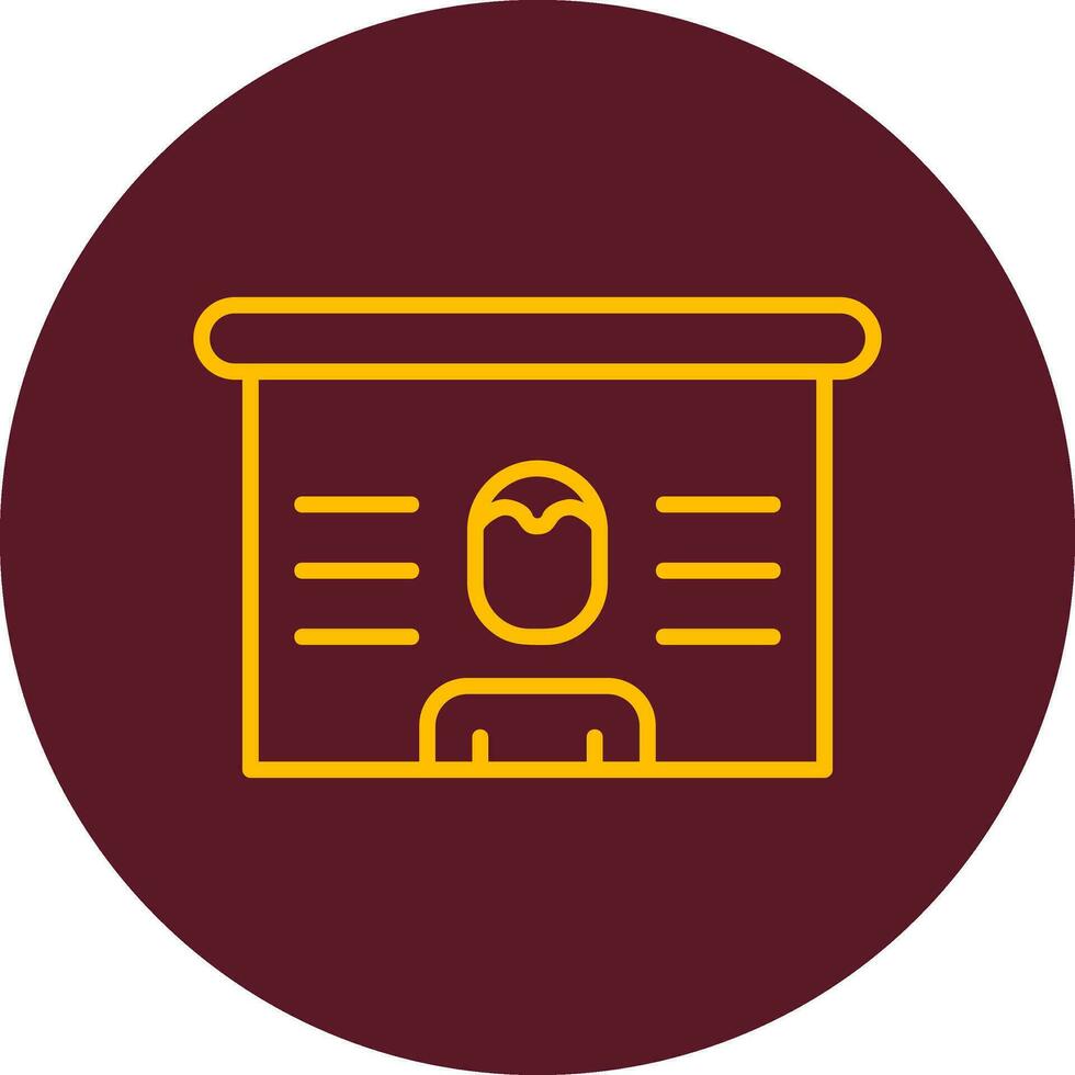 Presentation Vector Icon