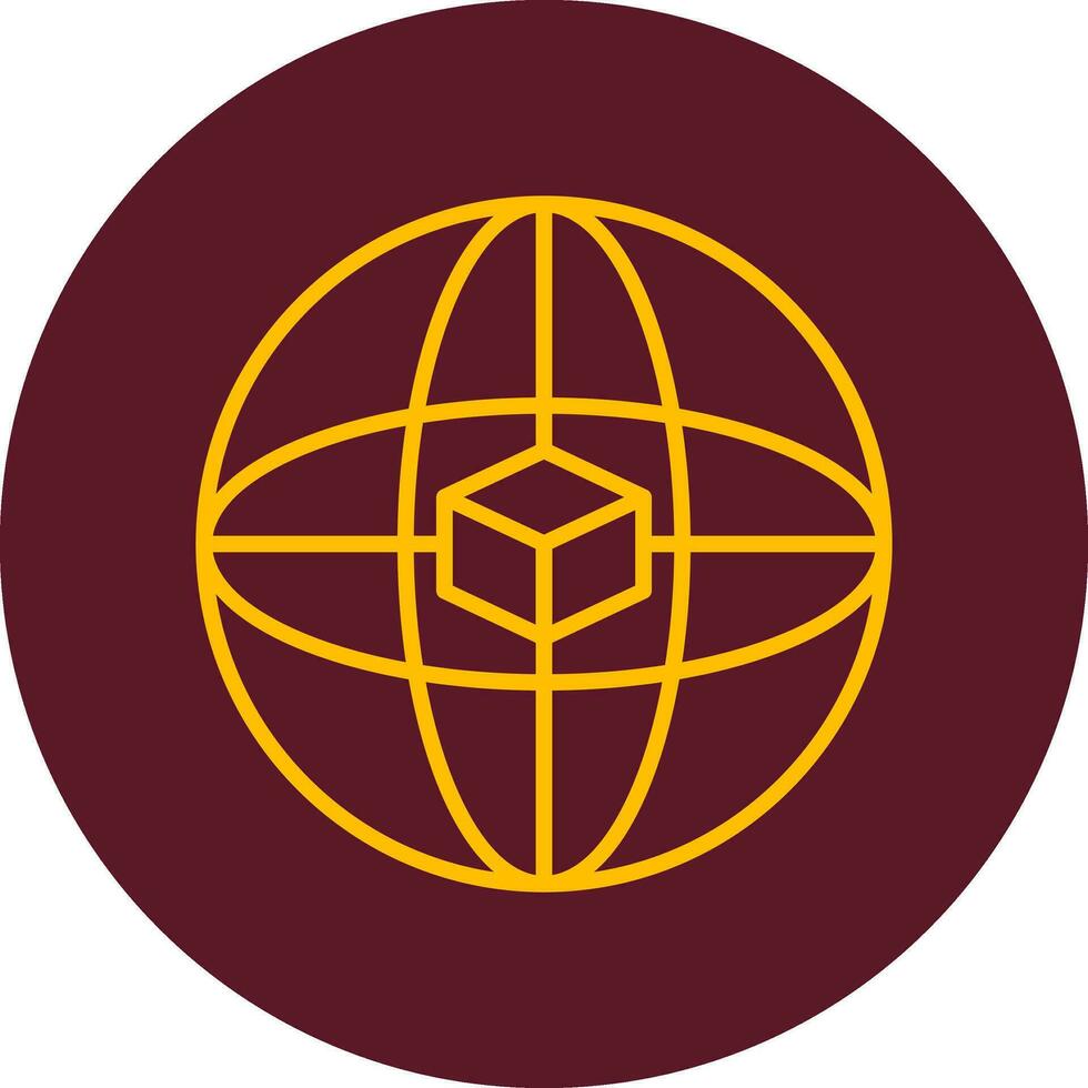 Global Network Vector Icon