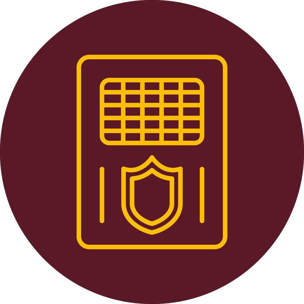 Police Shield Vector Icon