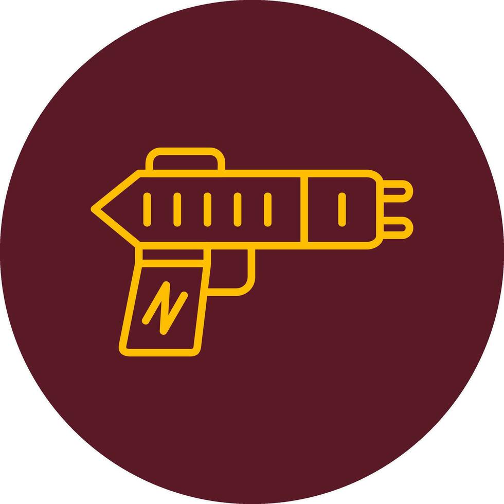 aturdir pistola vector icono