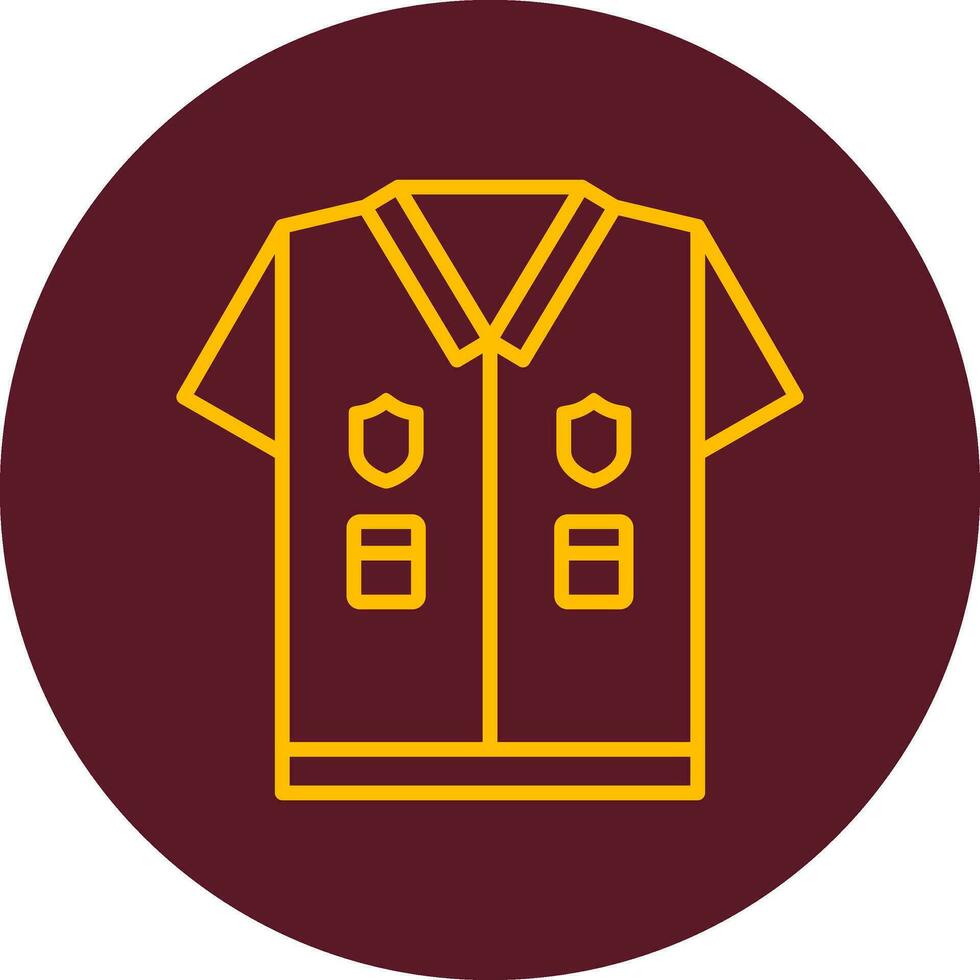 Police Uniform Vector Icon