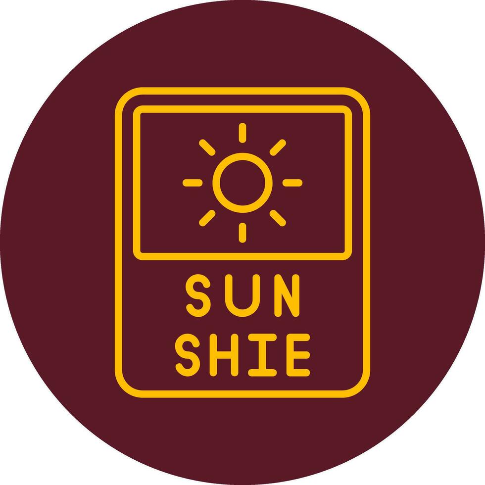 Sunshine Vector Icon