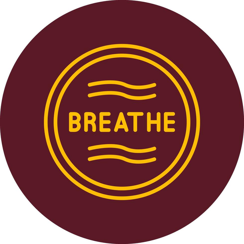 Breathe Vector Icon