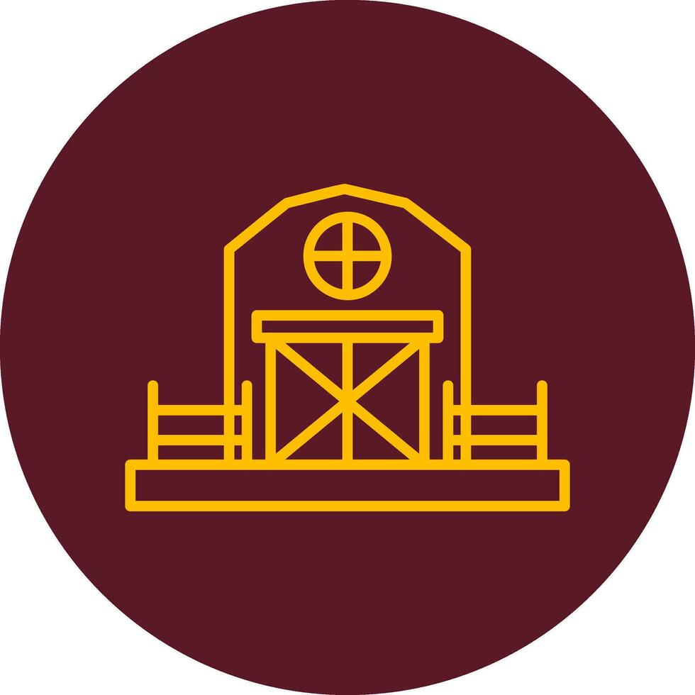cowshed Vector Icon