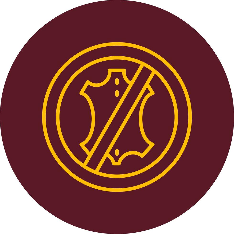 no leather Vector Icon