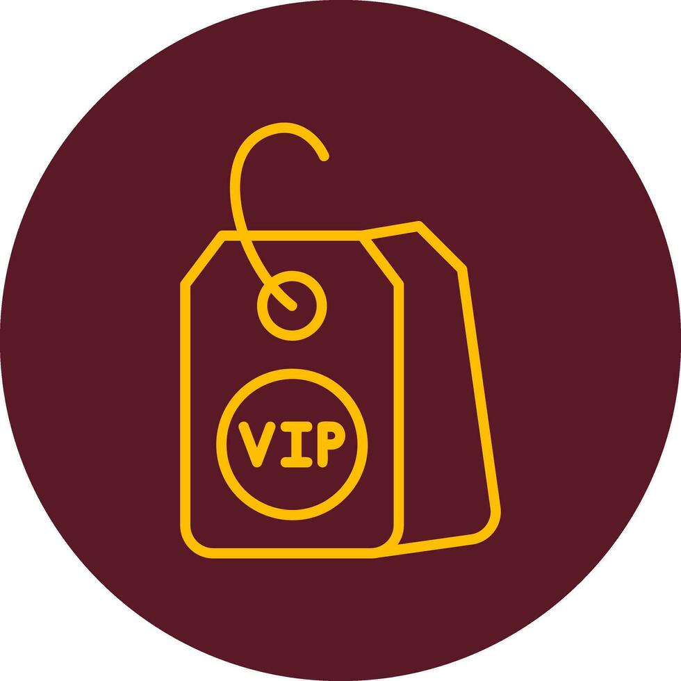 VIP oferta vector icono