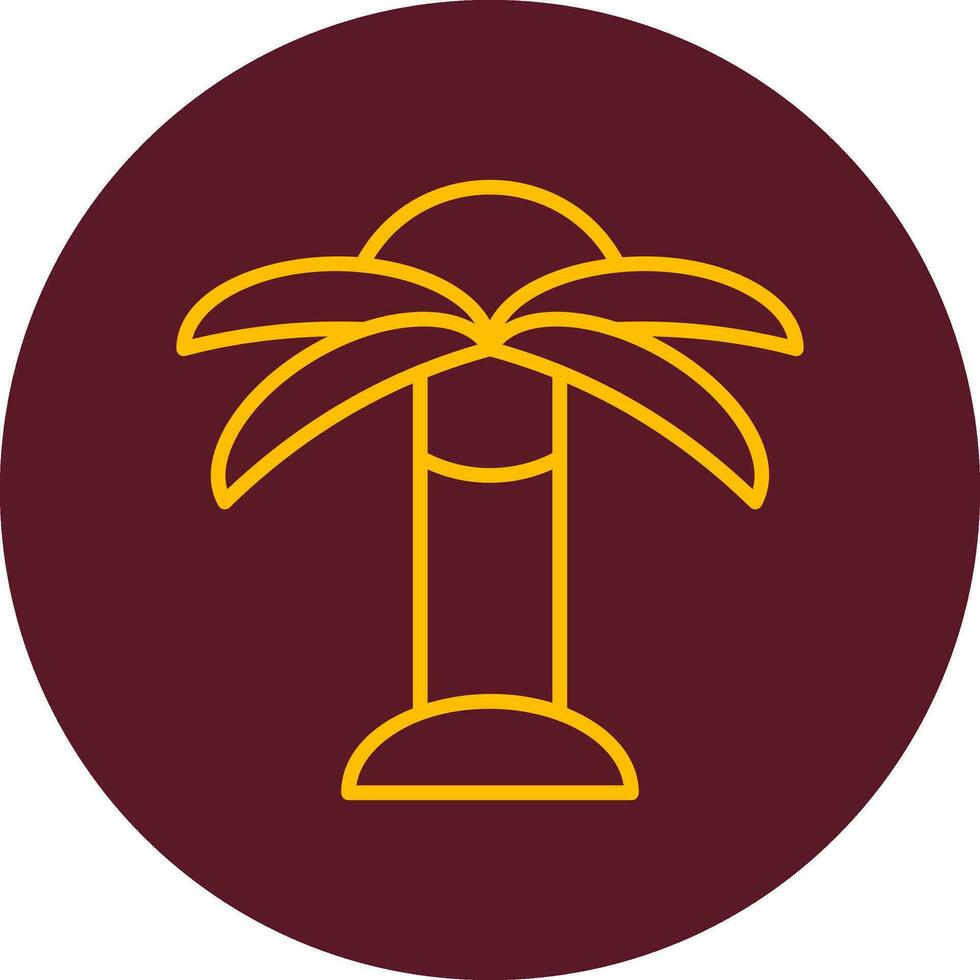 Oasis Vector Icon
