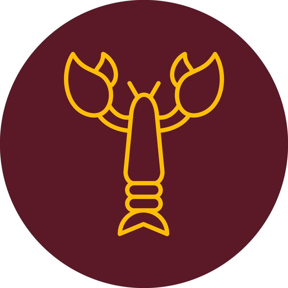 Lobster Vector Icon
