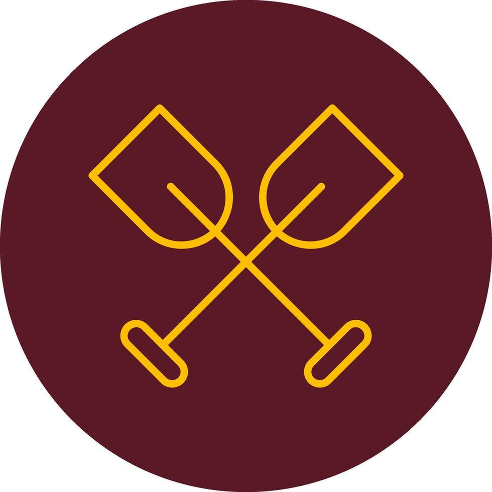 Rowing Vector Icon
