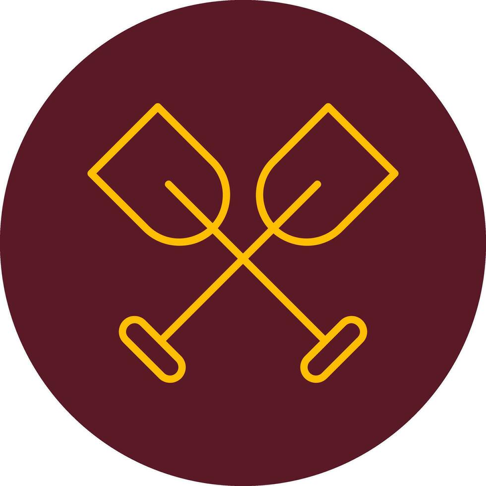 Rowing Vector Icon