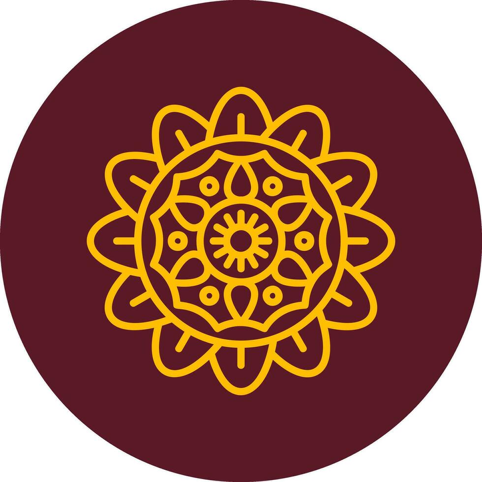 Mandala Vector Icon