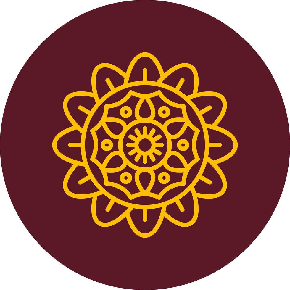 Mandala Vector Icon