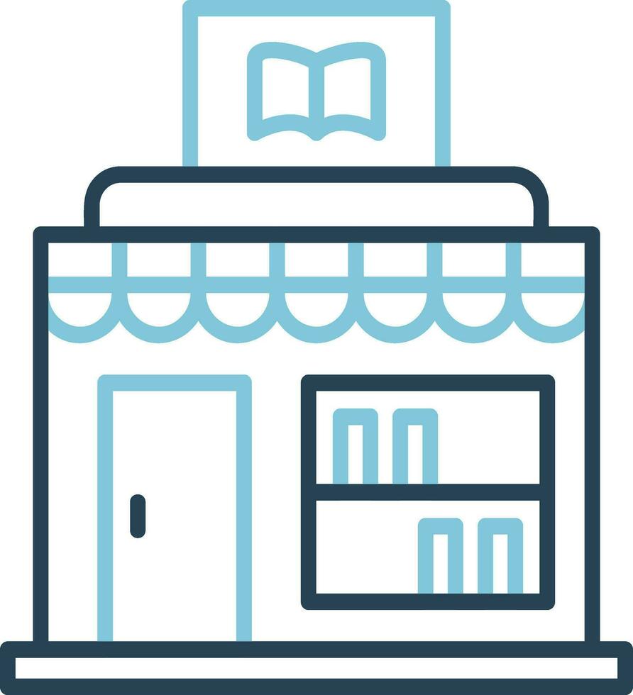 Bookstore Vector Icon