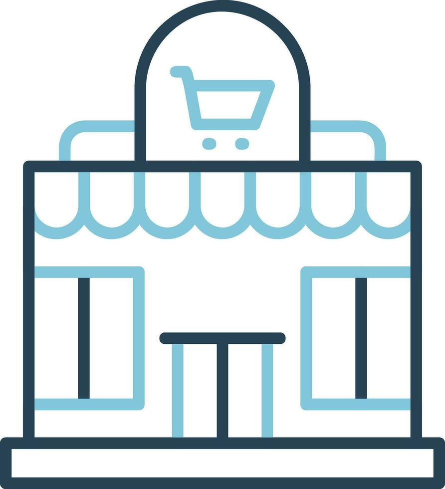 Supermarket Vector Icon