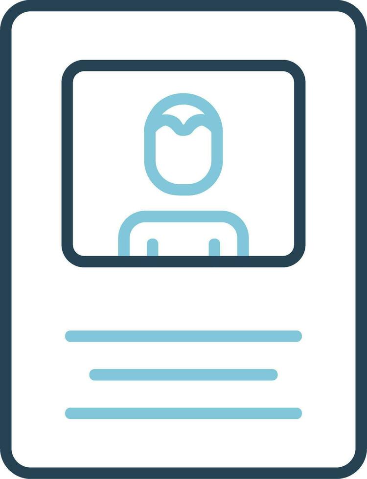 Name Tag Vector Icon
