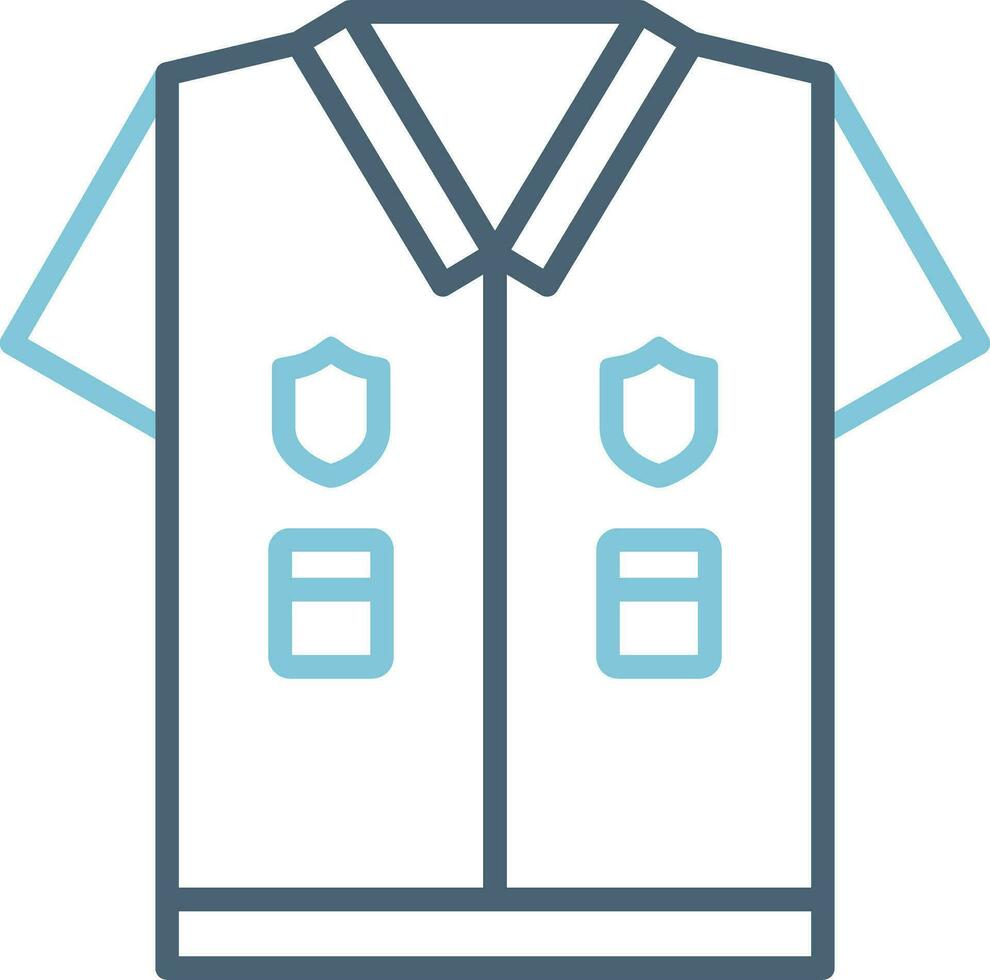 Police Uniform Vector Icon