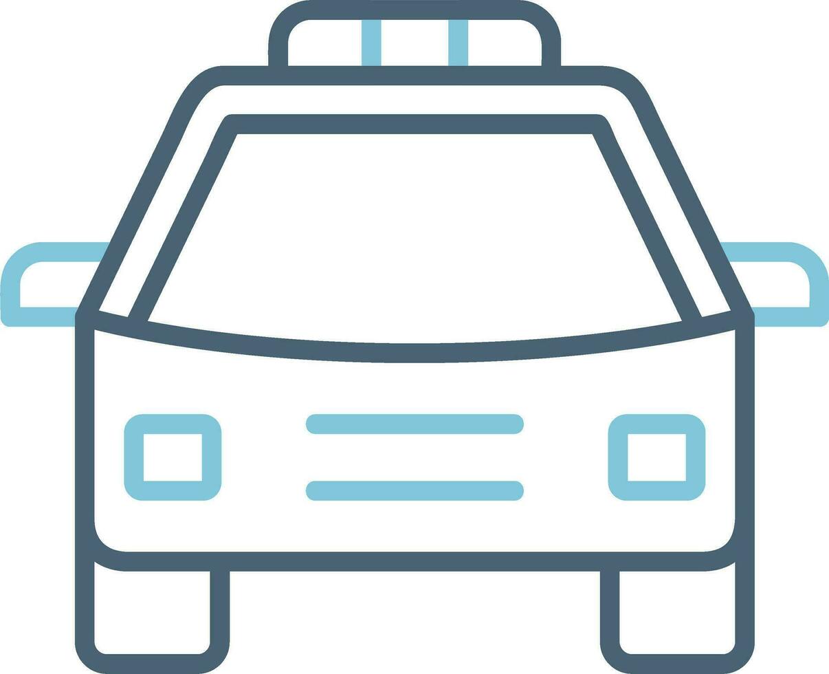 Police Car Vector Icon