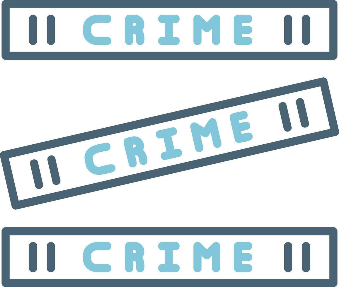 Crime Scene Vector Icon