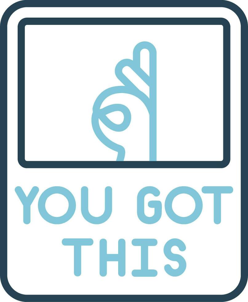 You Got This Vector Icon