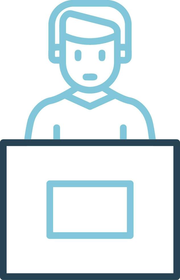 Interview Vector Icon