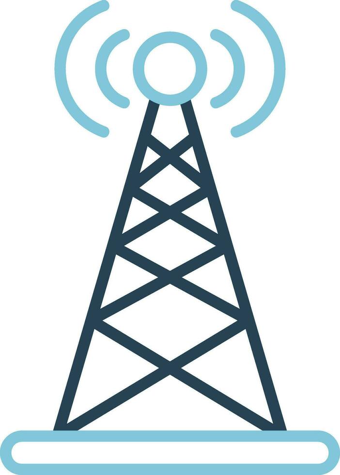 Broadcast Vector Icon