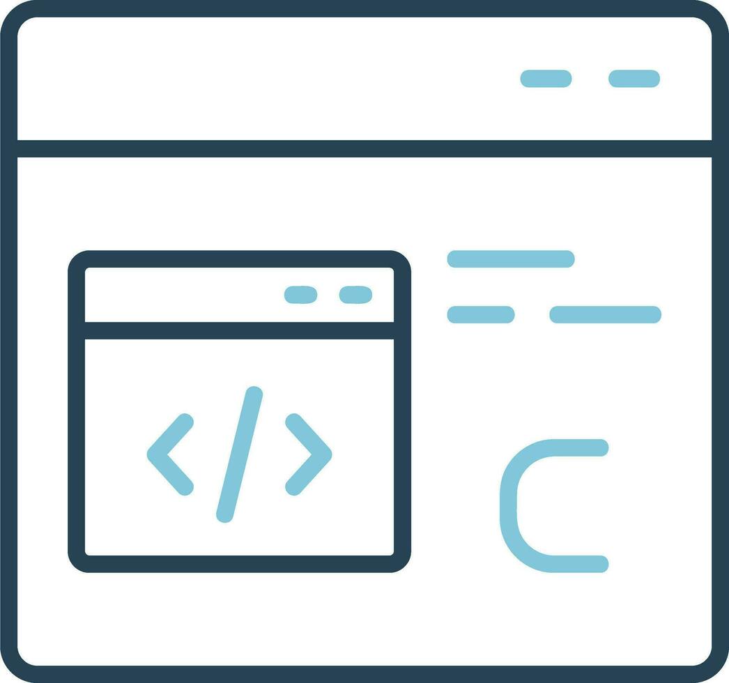 Computer Languages Vector Icon