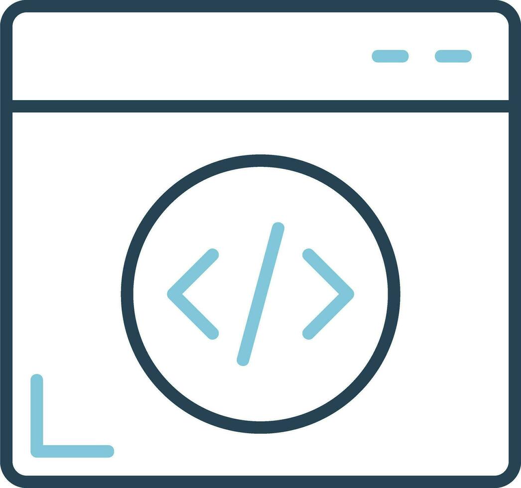 Web Programming Vector Icon