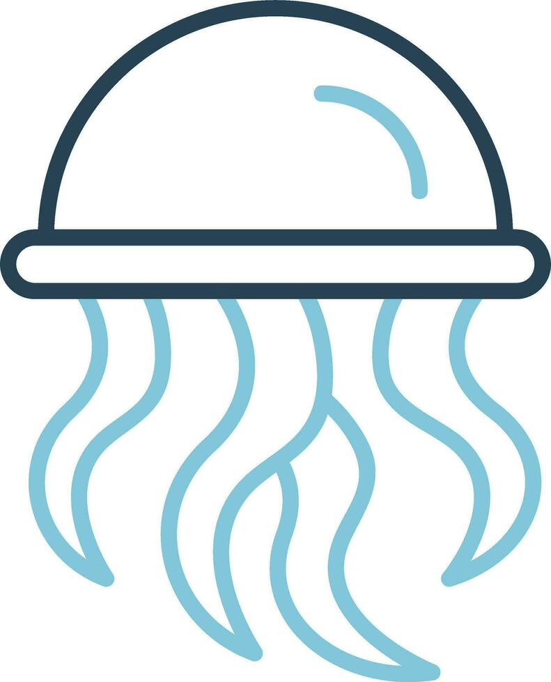 Jellyfish Vector Icon