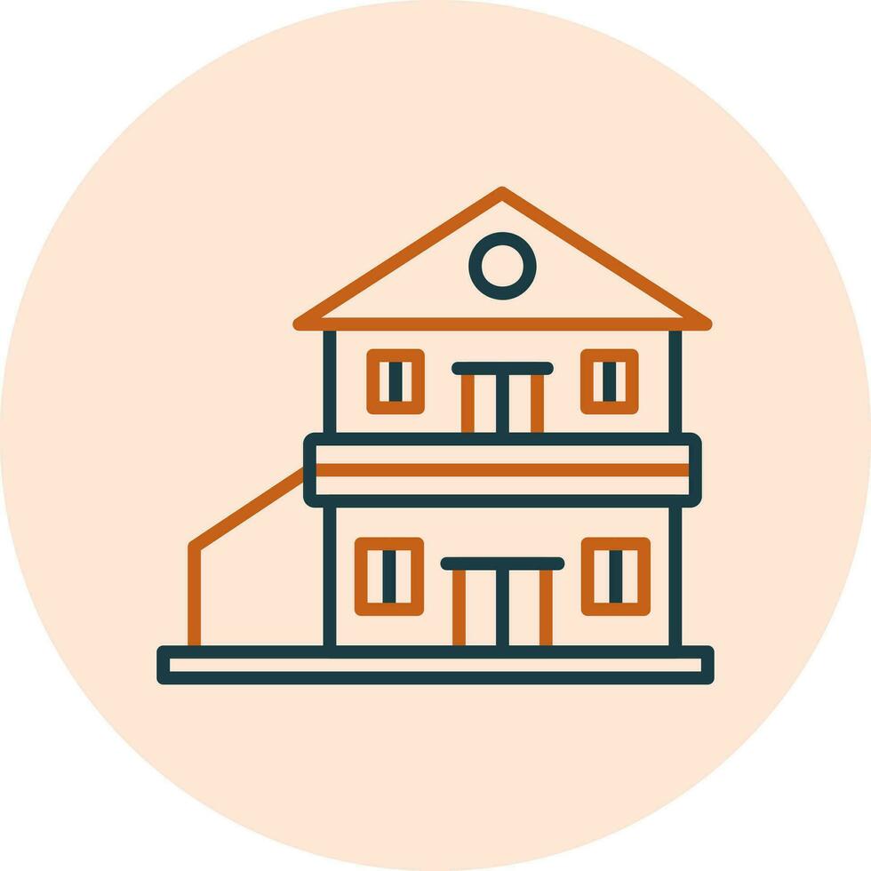 Mansion Vector Icon