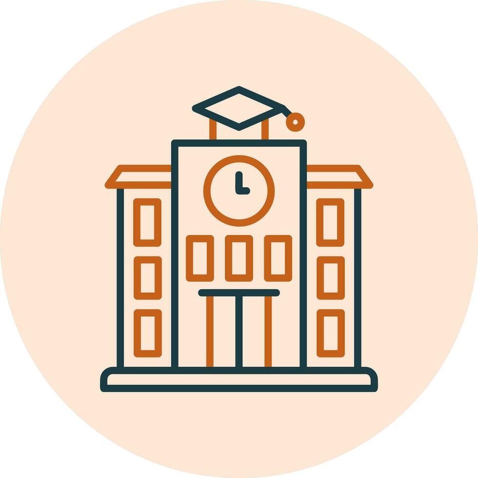 icono de vector de universidad