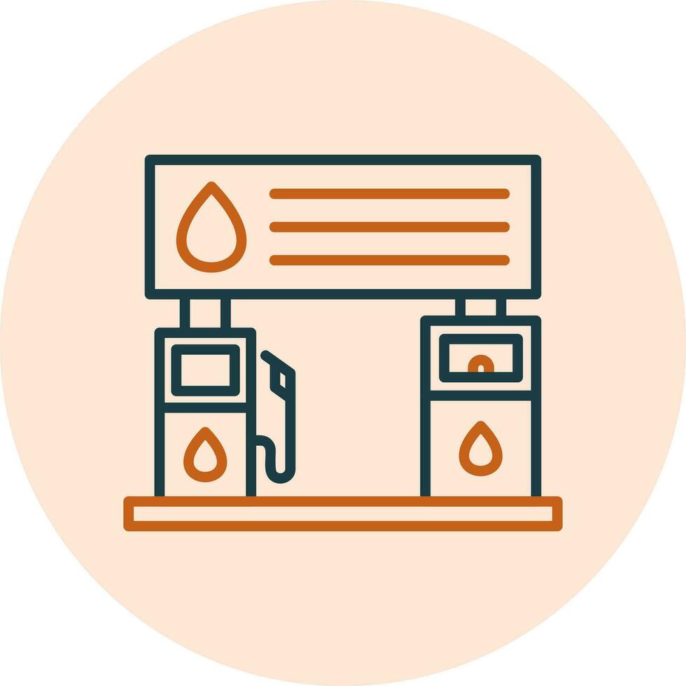 Gas Station Vector Icon