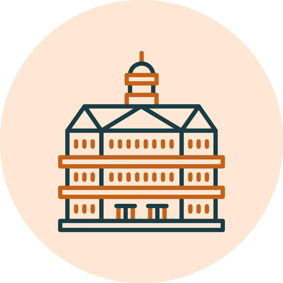 Royal Palace Vector Icon