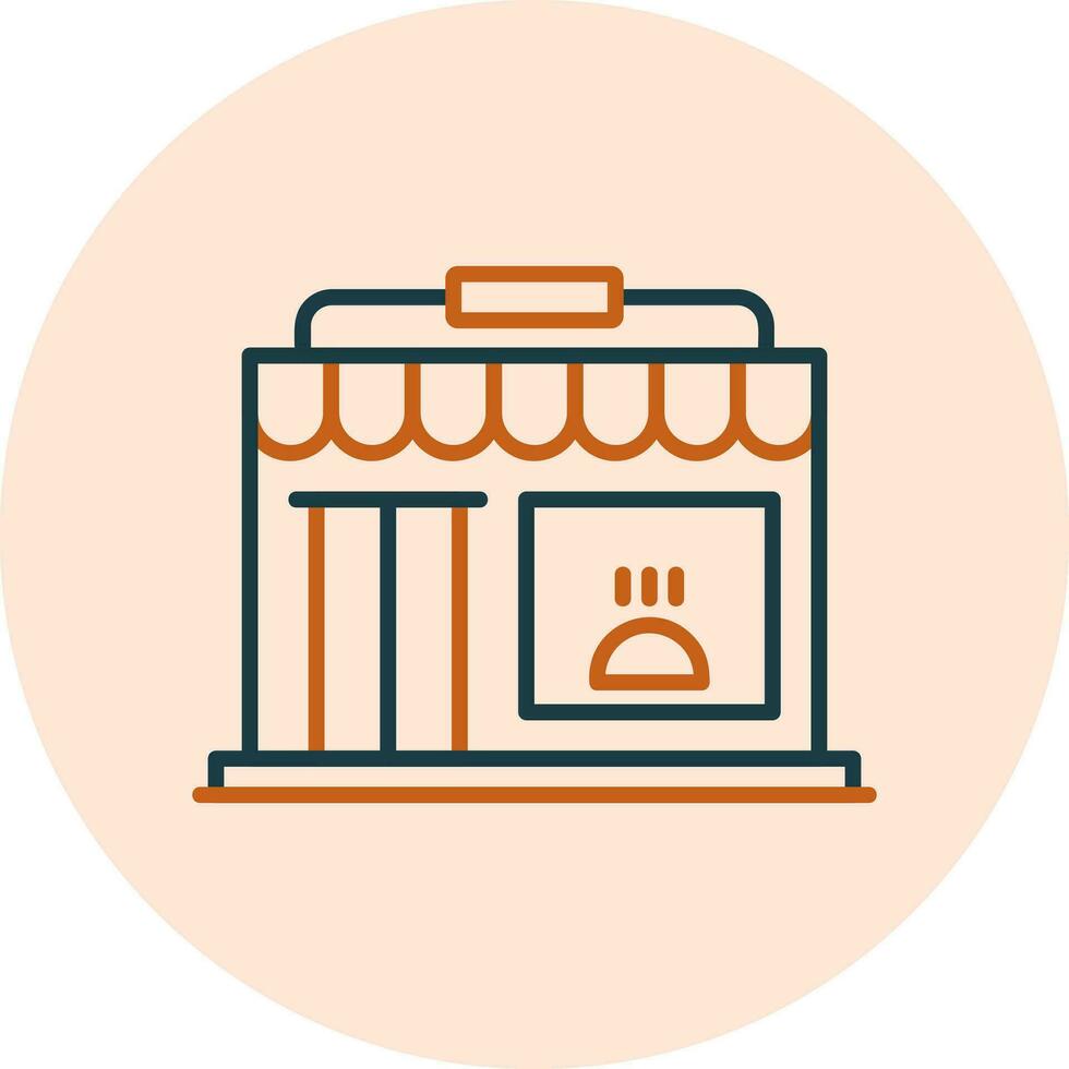 Supermarket Vector Icon