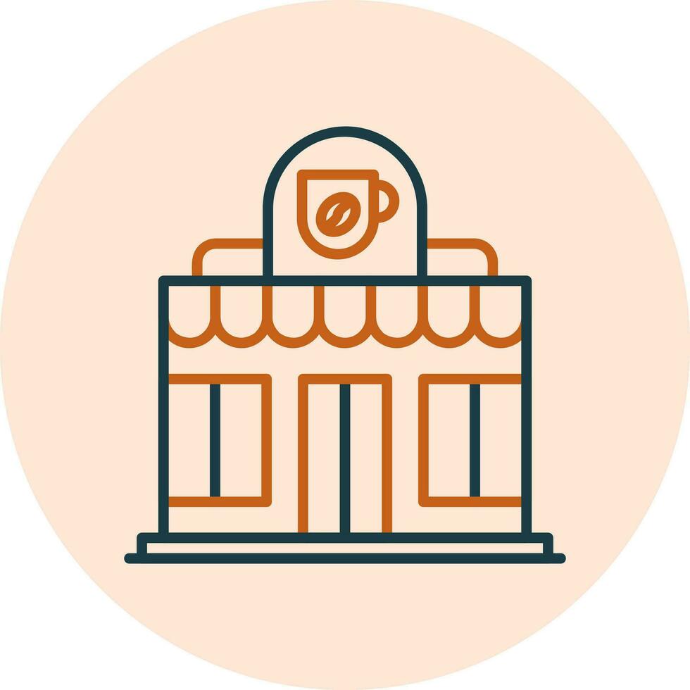 Coffee Shop Vector Icon