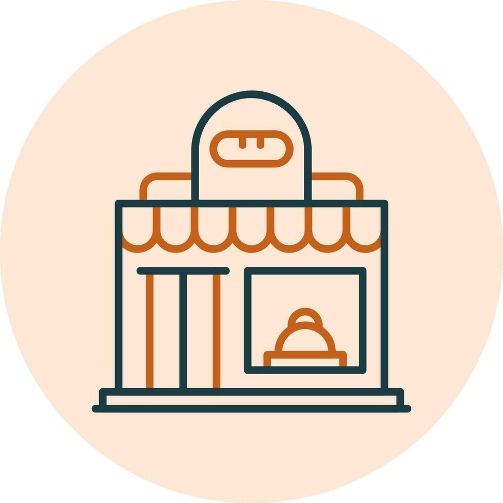 Bakery Shop Vector Icon