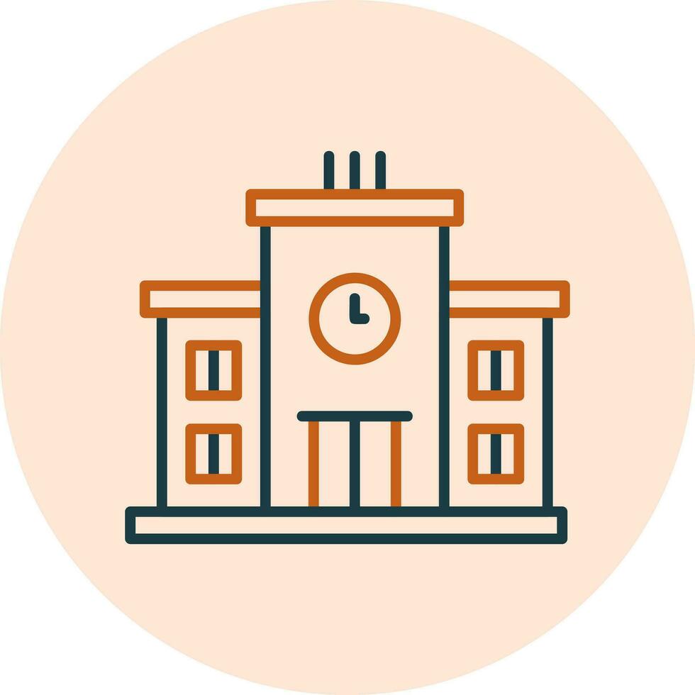 Town Hall Vector Icon