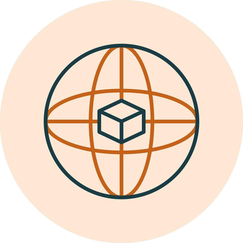 Global Network Vector Icon