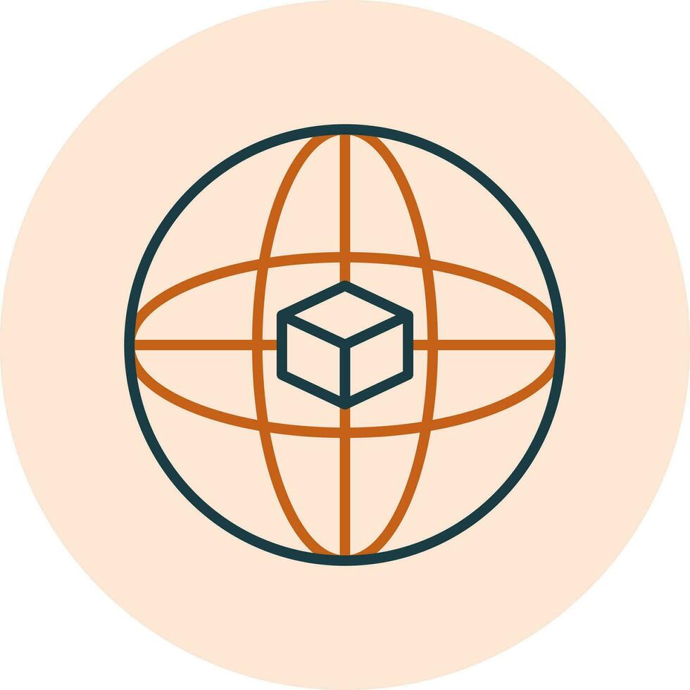 Global Network Vector Icon