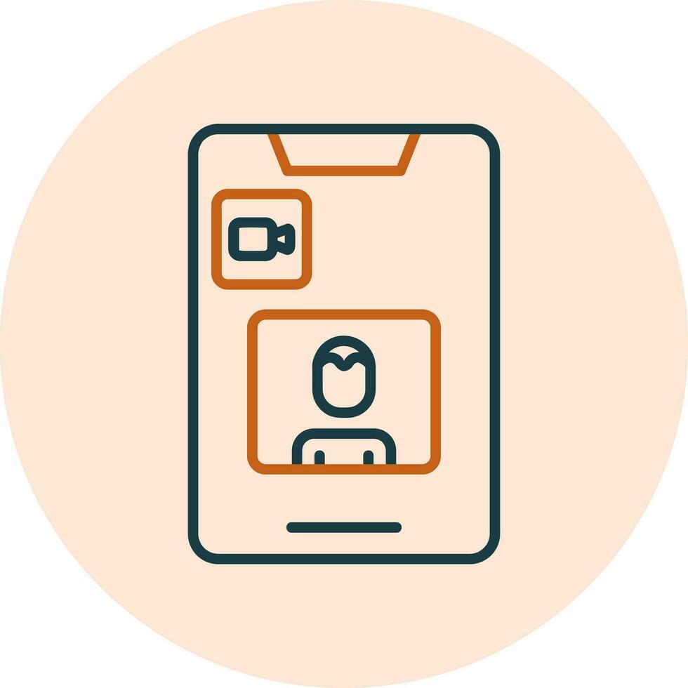 Videocall Vector Icon