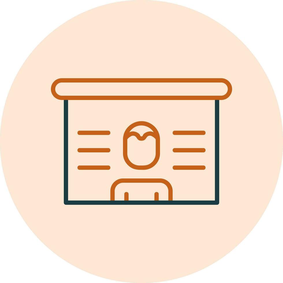 Presentation Vector Icon