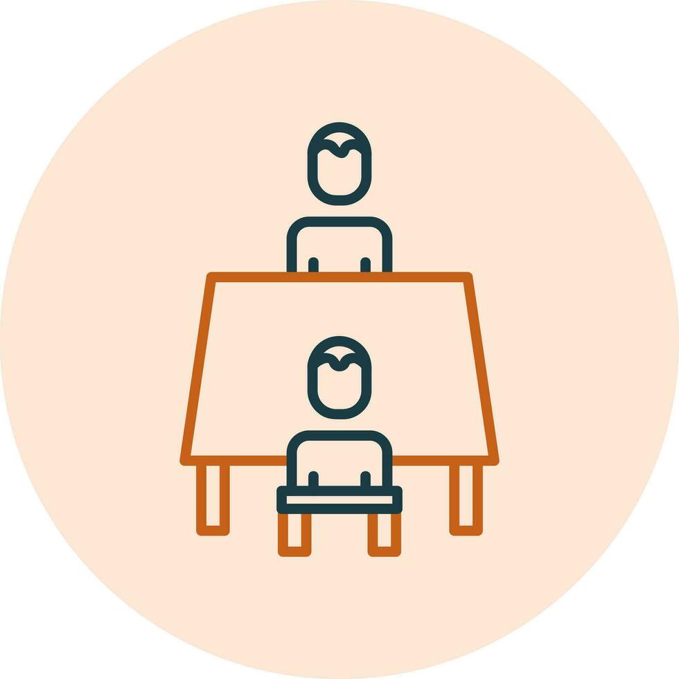 Interview Vector Icon