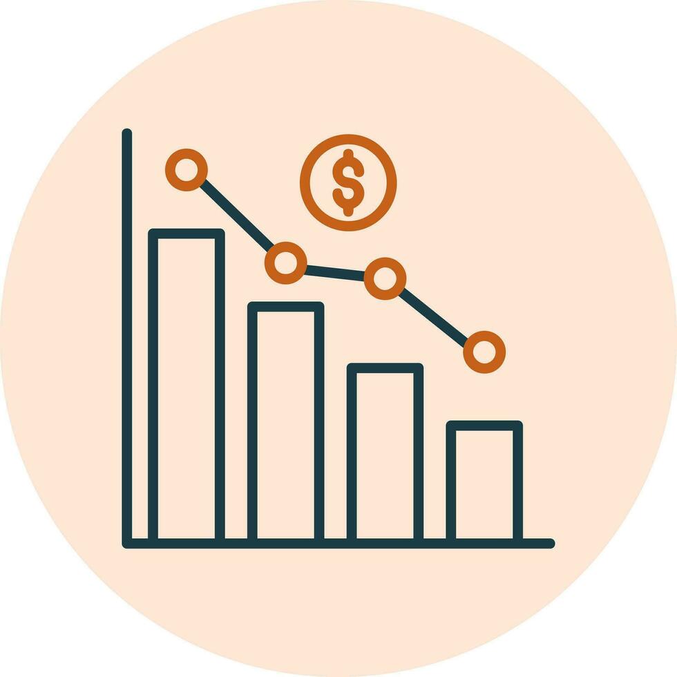 Recession Vector Icon