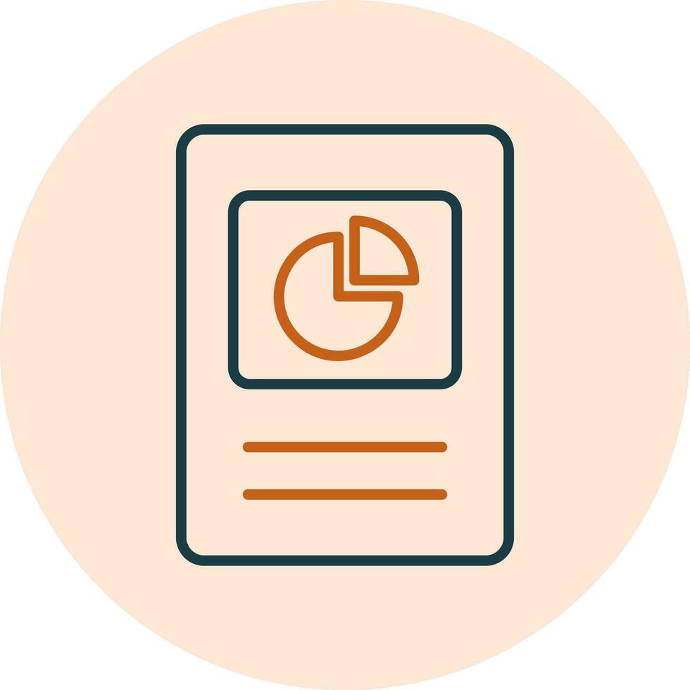 Pie Chart Vector Icon