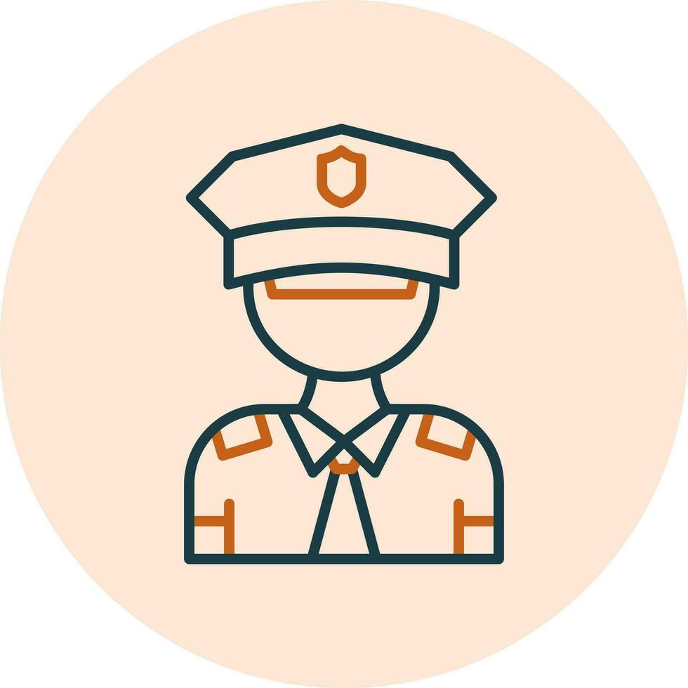 Policeman Vector Icon