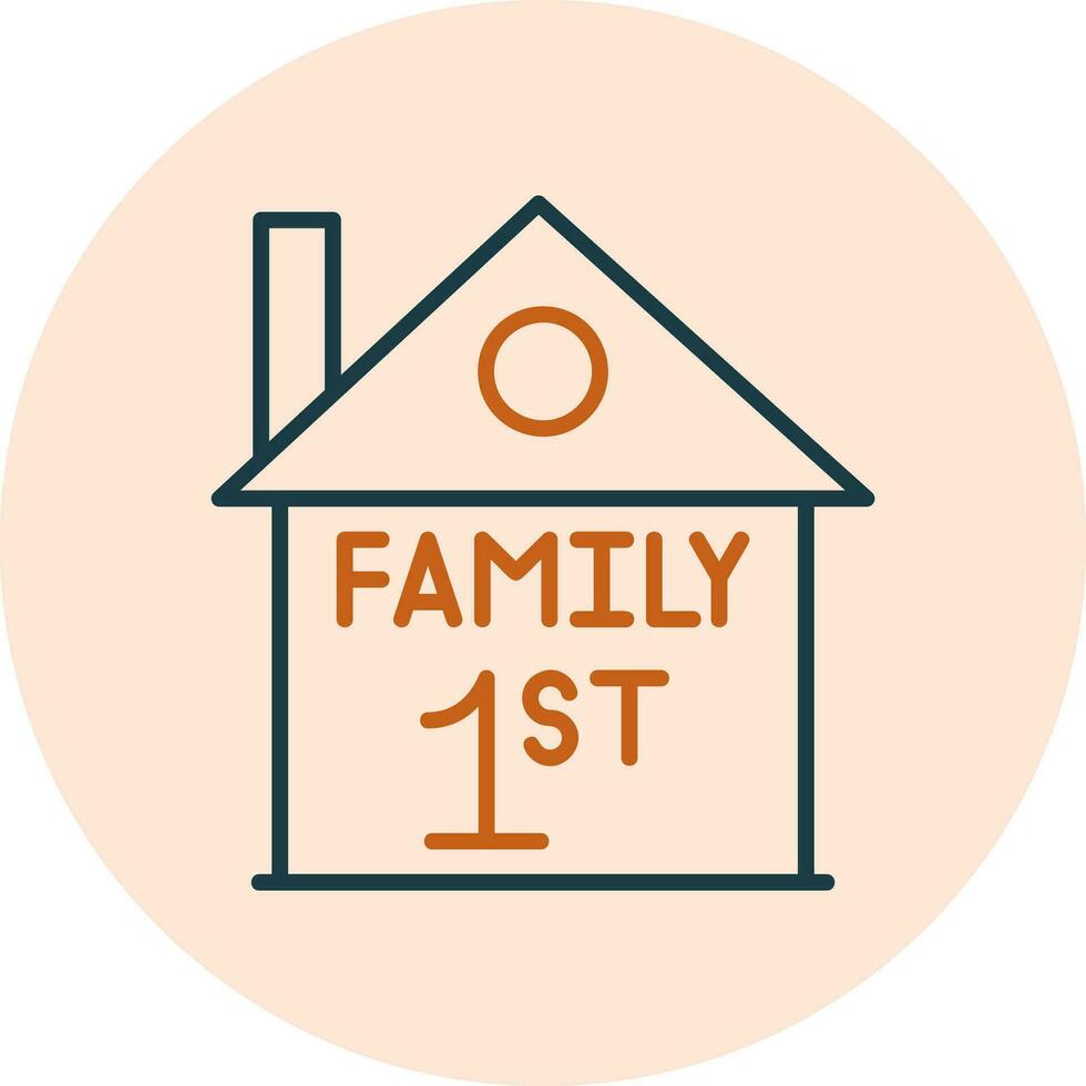 Family First Vector Icon