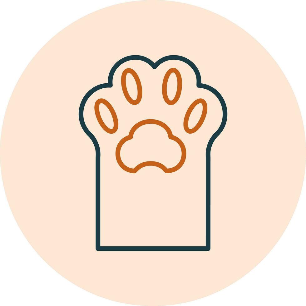 Paw Vector Icon